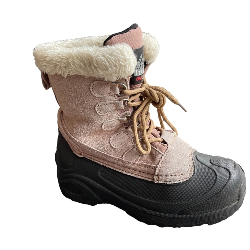 Itasca Suede Leather Upper Waterproof Snow/ Rain Boots Size: 6